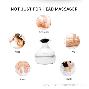 Automatic Silicone Rechargeable Head Massager